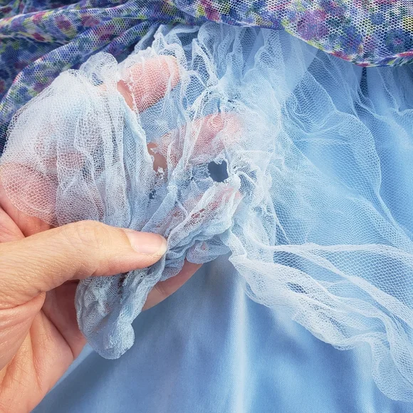 2 Denim Tutu Dresses (6) - Picture 4 of 10